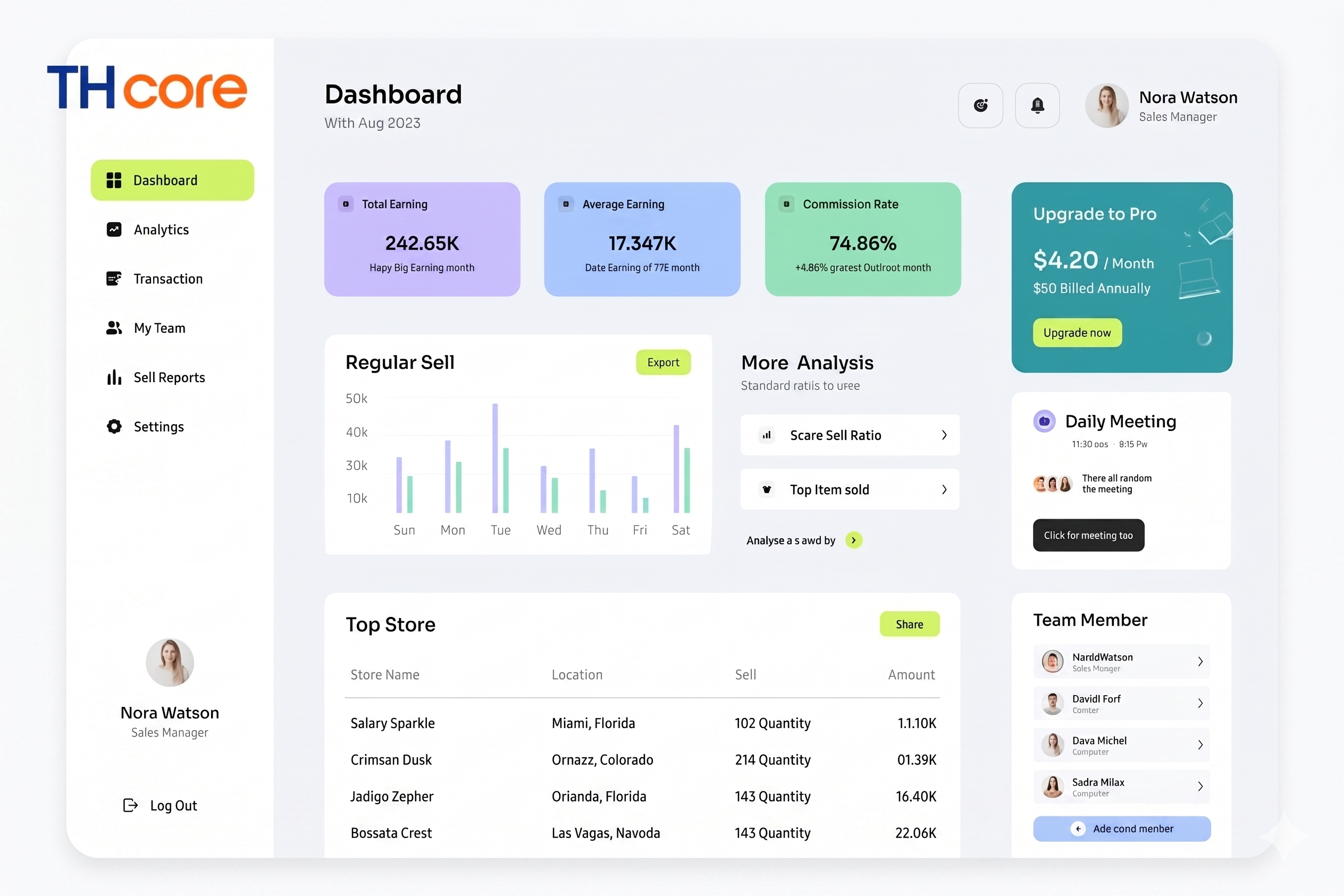Retail Software Mockup